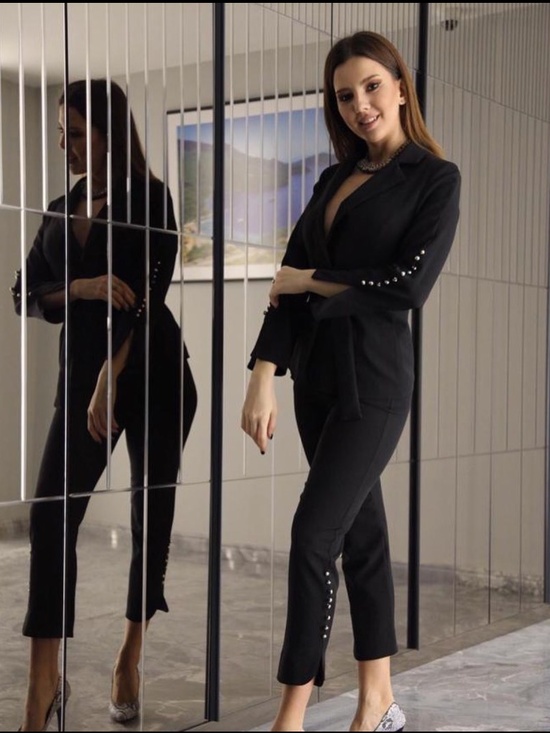 Miss Cix Jackets & Blazers - Turkish Atelier Black suit - Dress Pants and Blazer